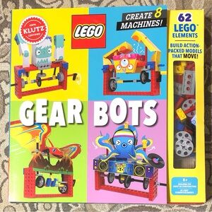 LEGO Gear Bots: Create 8 Machines with 62 Lego Elements.